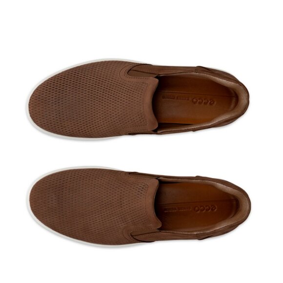 ECCO Men's Sot 7 Nubuck Slip On Shoe - Picture 3 of 3